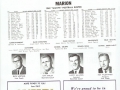 1969 MHS Giants - team roster (from game program)