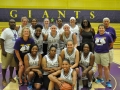 Giant Challenge 2015 girls basketball alumni team