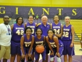 Giant Challenge 2015 girls basketball varsity team